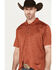 RANK 45® Men's Piped Polo, Pecan, hi-res