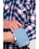 Image #4 - Roper Men's Plaid Long Sleeve Western Shirt , , hi-res