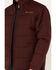 Image #3 - Ariat Men's Crius Solid Insulated Concealed Carry Jacket - Tall, Burgundy, hi-res