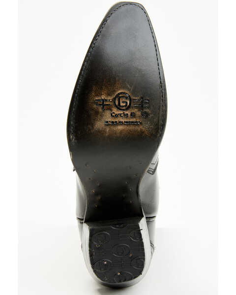 Image #7 - Circle G Women's Western Boots - Snip Toe, Black, hi-res