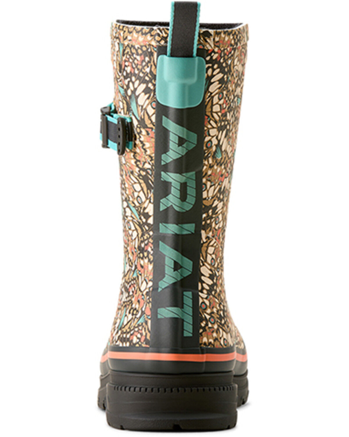 Image #3 - Ariat Women's Kelmarsh Butterfly Print Waterproof Rubber Boots - Round Toe, Multi, hi-res