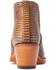 Ariat Women's Dixon Lizard Print Western Fashion Booties - Snip Toe , Brown, hi-res