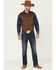 Image #2 - Moonshine Spirit Men's Seer Sucker Diamond Print Button Vest , , hi-res