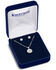 Image #3 - Montana Silversmiths Women's Mountain Rain Jewelry Set - 3 Piece, Silver, hi-res