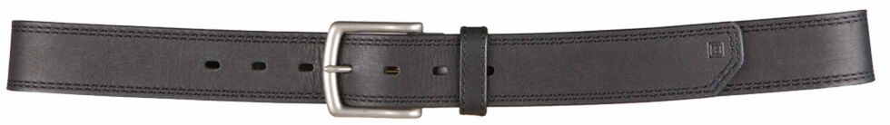 5.11 Tactical Arc Leather Belt (2XL-4XL), Black, hi-res