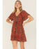 Idyllwind Women's Blossom Court Dress, Pecan, hi-res