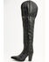 Image #3 - Dingo Women's Diva Over The Knee Tall Western Boots - Snip Toe, Black, hi-res