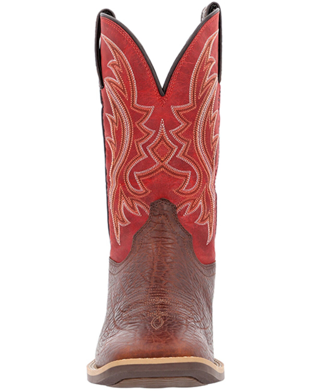 Image #4 - Durango Men's Shyloh Performance Western Boots - Round Toe, Brown, hi-res