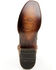 Image #7 - Corral Men's Embroidered Western Boots - Square Toe, Chocolate, hi-res