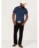 Moonshine Spirit Men's Night Star Stretch Slim Straight Jeans , Black, hi-res