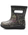 Image #3 - Bogs Boys' Skipper II Camo Rain Boots - Round Toe, Moss Green, hi-res