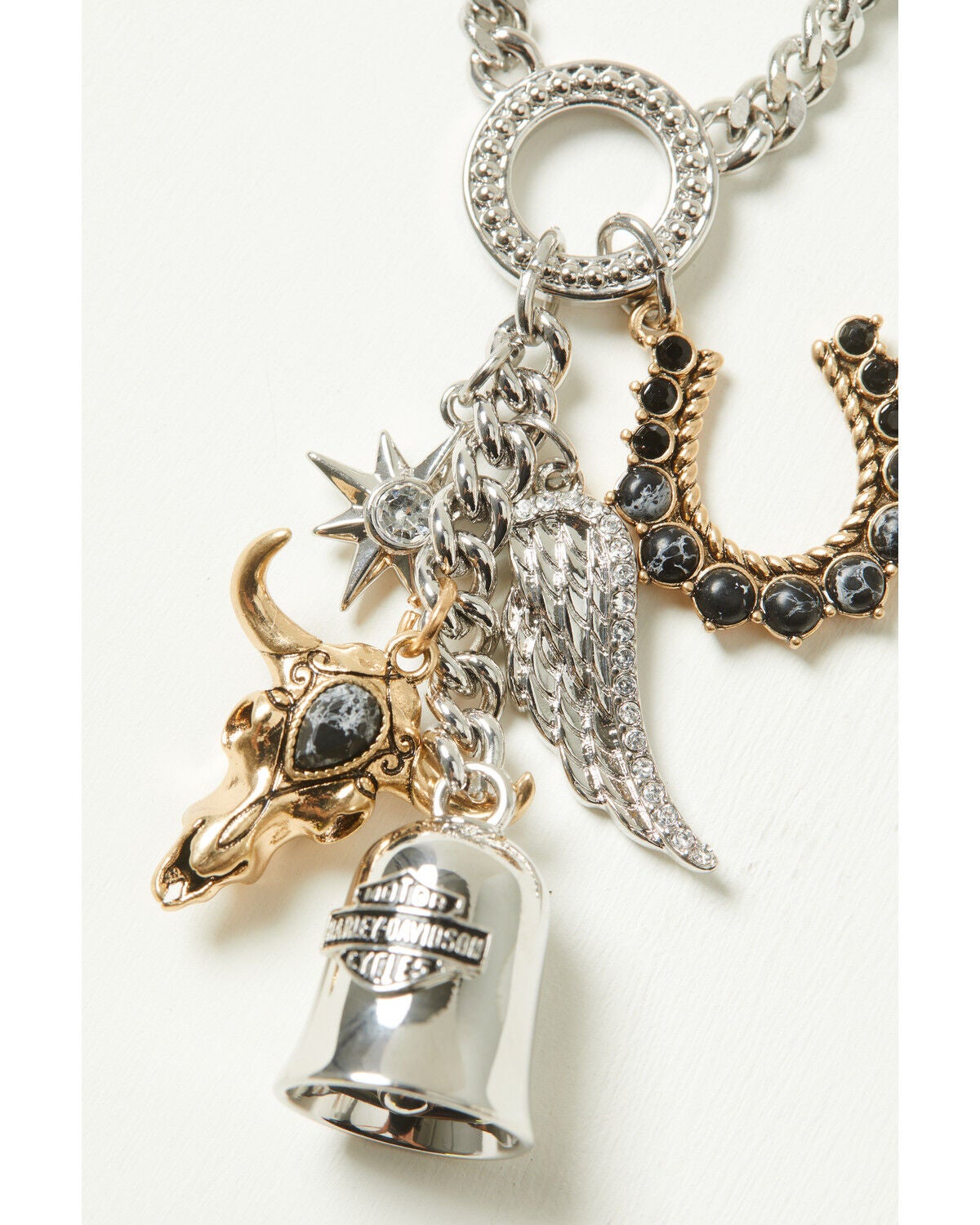 Lainey Wilson X Harley Davidson Women's Charm Necklace | Sheplers