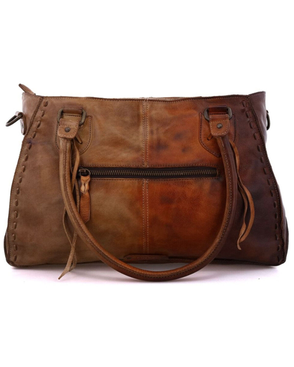 Image #2 - Bed Stu Women's Rockababy Tie Dye Leather Satchel Bag, , hi-res