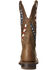 Ariat Men's VentTEK Western Boots - Wide Square Toe, Brown, hi-res