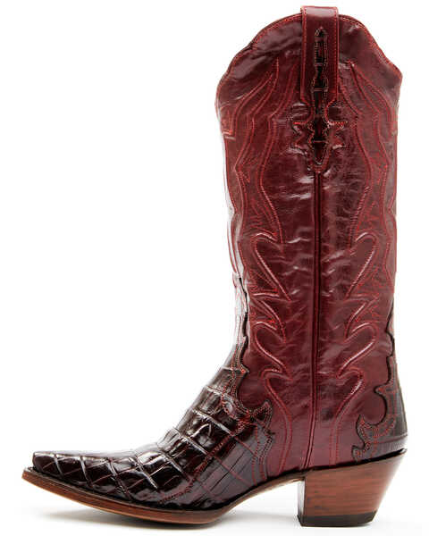 Dan Post Women's Exotic Crocodile Leather Western Boots - Snip Toe, , hi-res