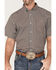 Image #3 - RANK 45® Men's Turbo Geo Print Button-Down Western Shirt , Brown, hi-res