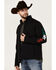 Image #3 - RANK 45® Men's Mexico Embroidered Seal Softshell Jacket, Black, hi-res