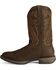 Durango Rebel Men's Pull On Western Performance Boots - Round Toe, Chocolate, hi-res