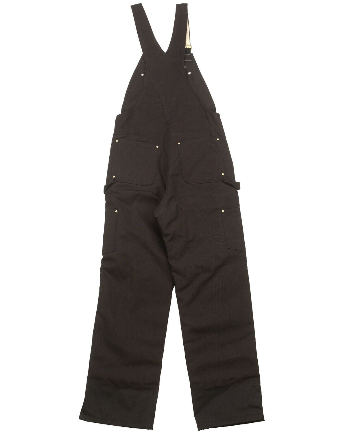 Carhartt Quilt Lined Zip To Thigh Bib 