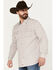Image #2 - Moonshine Spirit Men's Shin Dig Southwestern Long Sleeve Western Pearl Snap Shirt, Ivory, hi-res