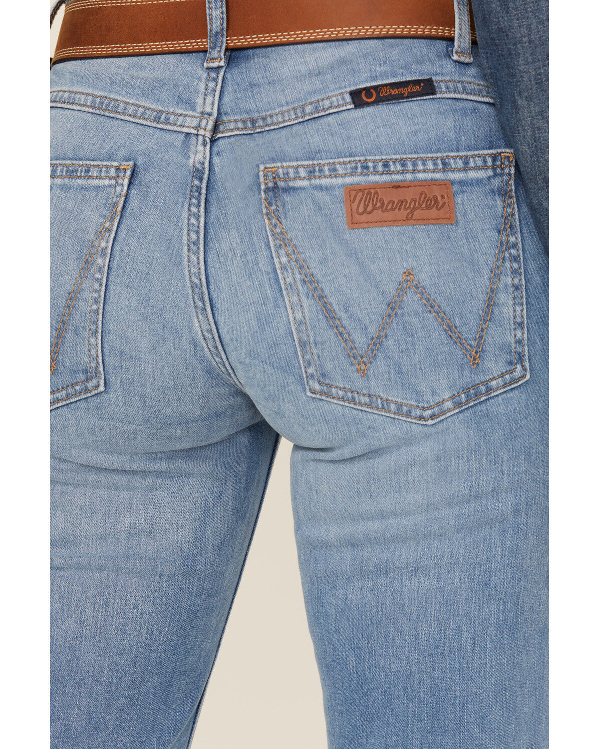 Image #4 - Wrangler Women's Sophia Medium Wash Mid Rise Ultimate Riding Bootcut Stretch Denim Jeans, Medium Wash, hi-res