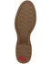 Image #7 - Justin Men's Roper Western Boots - Round Toe, Brown, hi-res