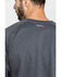 Image #5 - Ariat Men's FR Air Henley Long Sleeve Work Shirt, Charcoal, hi-res