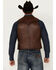 Image #4 - Scully Men's Leather Vest , Brown, hi-res