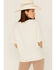 Image #4 - Wrangler Women's Logo Girlfriend Tee, Ivory, hi-res