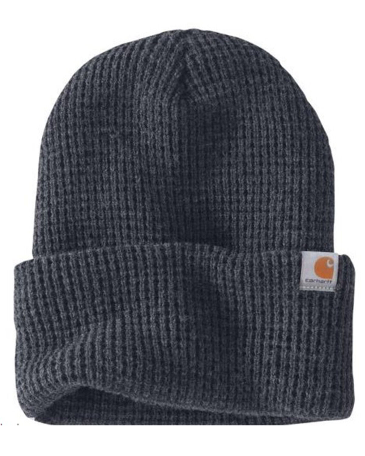 Image #1 - Carhartt Woodside Insulated Work Beanie, Heather Grey, hi-res