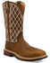 Twisted X Women's Oiled Saddle Western Work Boots - Nano Composite Toe, Brown, hi-res