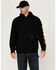 Image #1 - Hawx Men's Halstead Logo Sleeve Hooded Sweatshirt, Black, hi-res