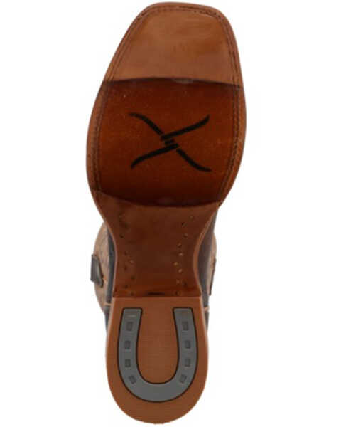 Twisted X Men's Rancher Western Boot - Broad Square Toe , Brown, hi-res