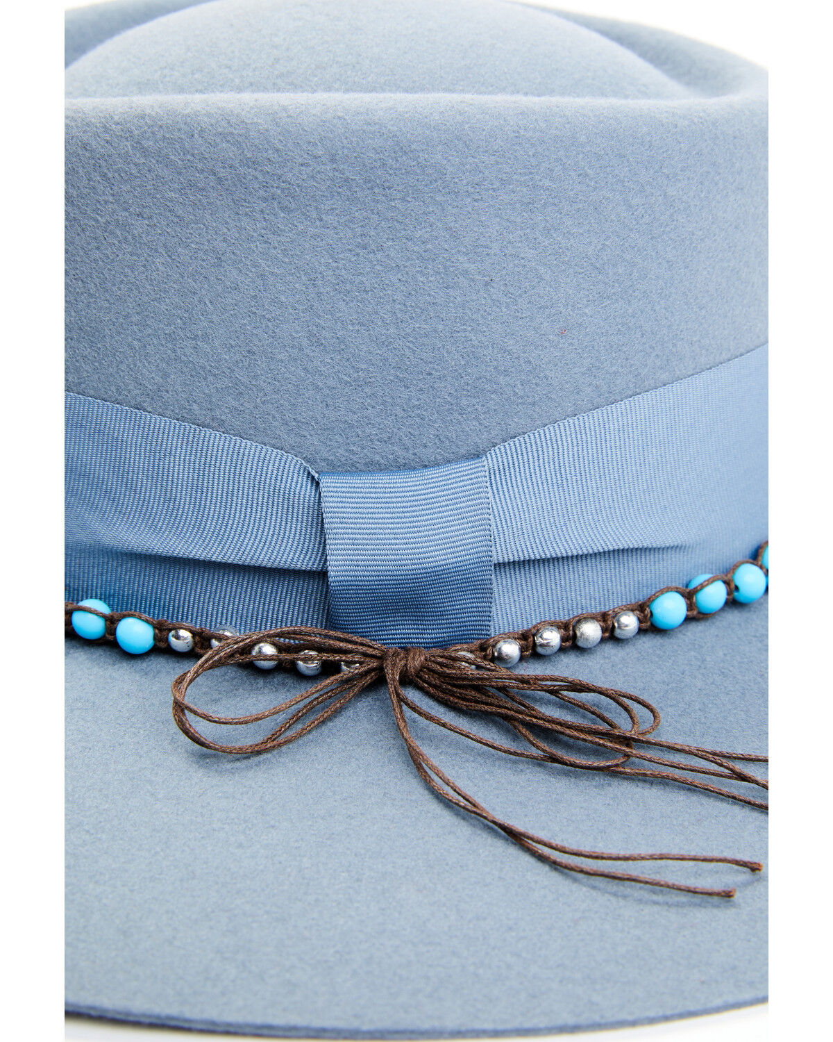 Image #2 - Shyanne Women's Dancer Telescope Felt Western Fashion Hat, Light Blue, hi-res