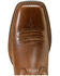 Image #4 - Ariat Women's Round Up Remuda Performance Western Boots - Broad Square Toe, Tan, hi-res