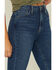 Image #2 - Just Panmaco Women's Denim Dark Wash Kick Flare Jeans, Dark Wash, hi-res