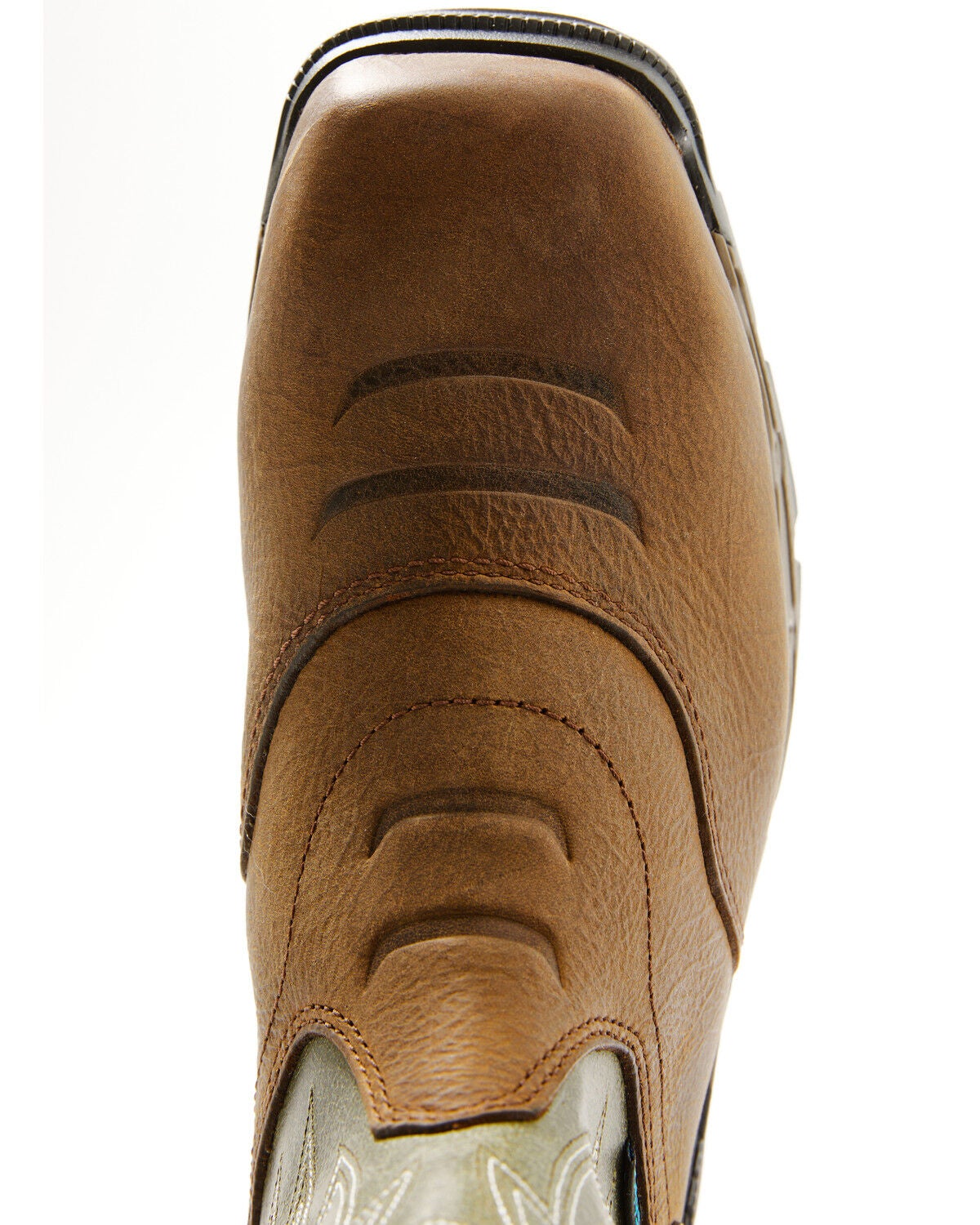 Image #6 - Ariat Men's Rebar Flex H2O Western Work Boots - Composite Toe, Chocolate, hi-res