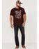Image #2 - Moonshine Spirit Men's Line Scene Graphic Short Sleeve T-Shirt, , hi-res