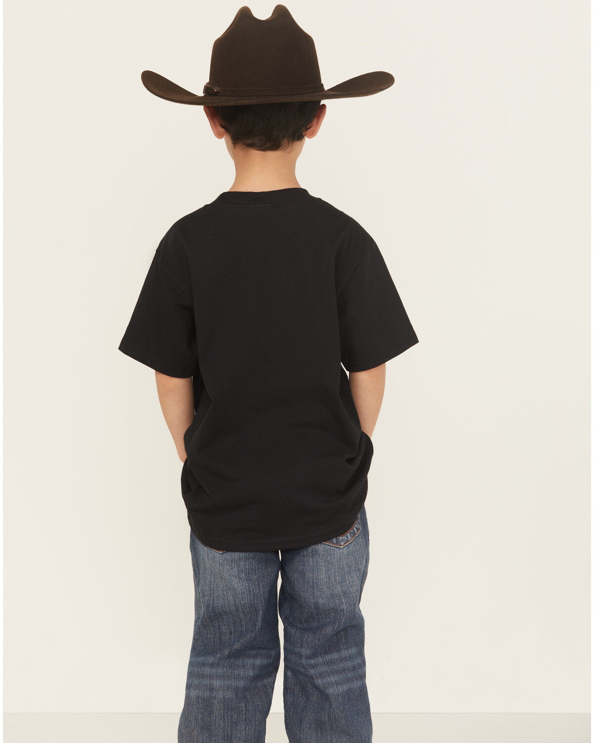 Image #4 - Cowboy Hardware Boys' Hecho En Mexico Short Sleeve Graphic T-Shirt, Black, hi-res