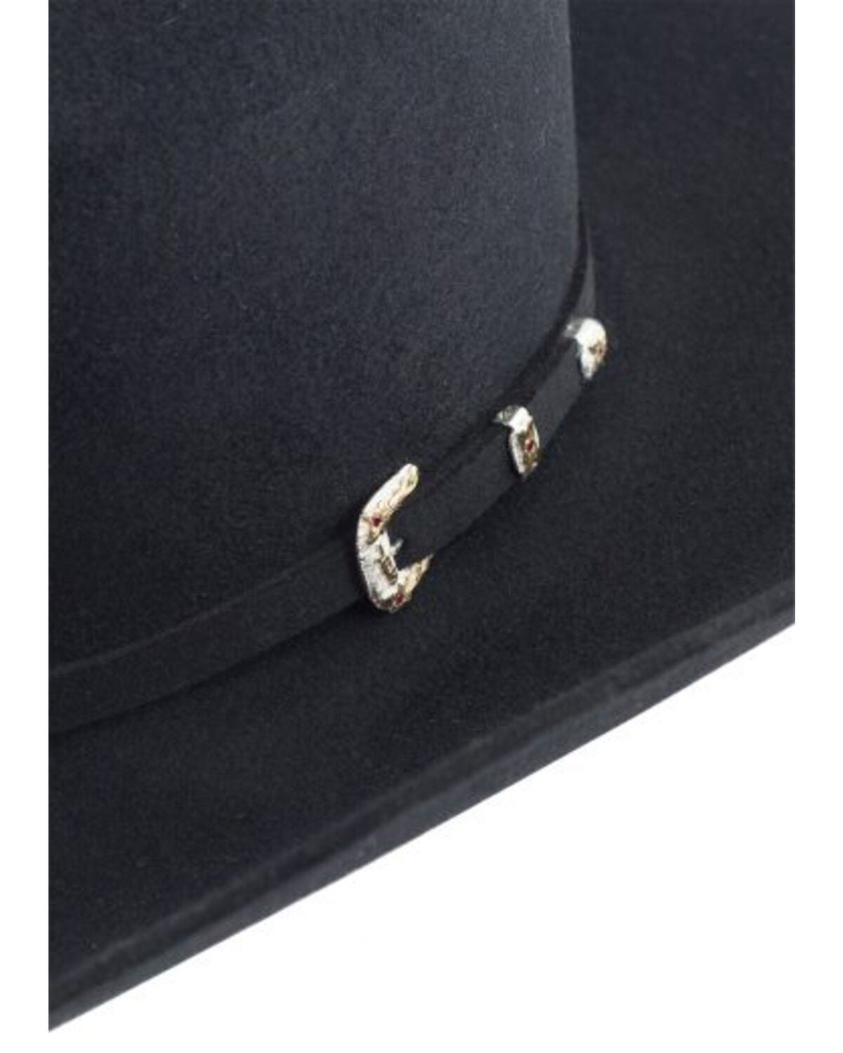 Image #2 - Stetson El Patron 30X Felt Cowboy Hat, Black, hi-res