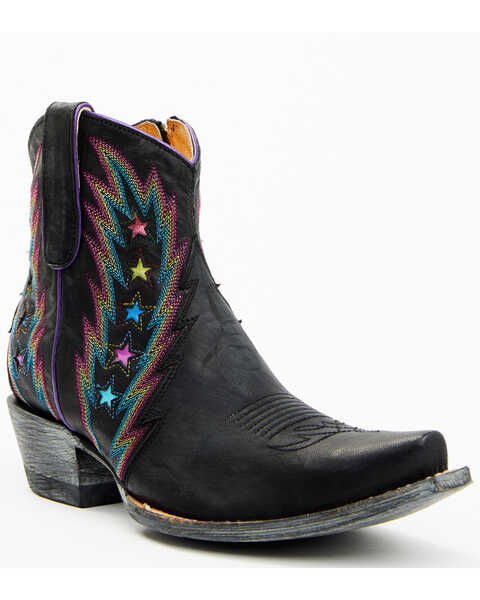 Image #1 - Yippee Ki Yay by Old Gringo Women's Legacy Western Fashion Booties - Snip Toe, Black, hi-res