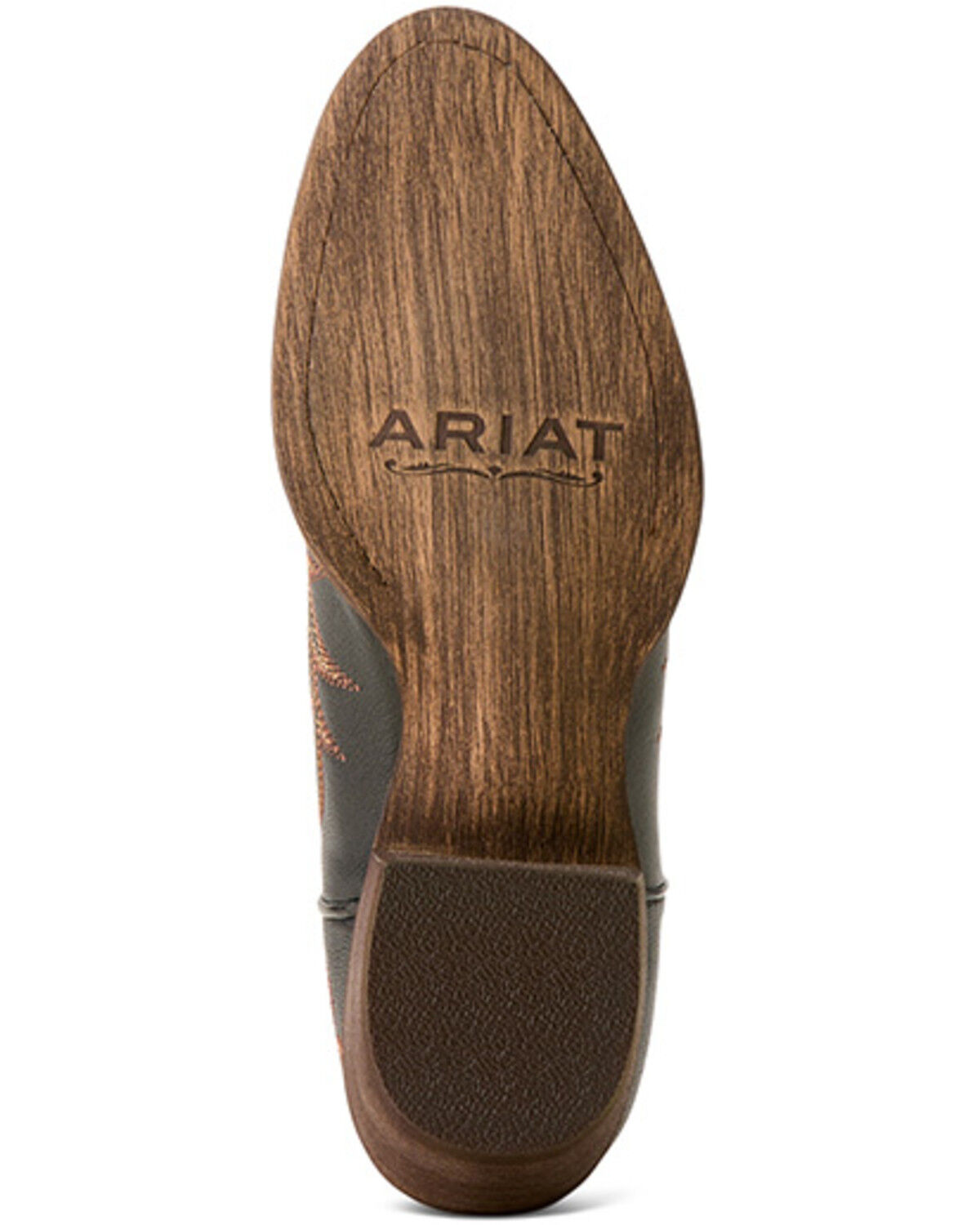 Image #5 - Ariat Women's Carlin Western Booties - Round Toe, Black, hi-res