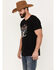 Image #2 - Moonshine Spirit Men's Beads Short Sleeve Graphic T-Shirt, Black, hi-res