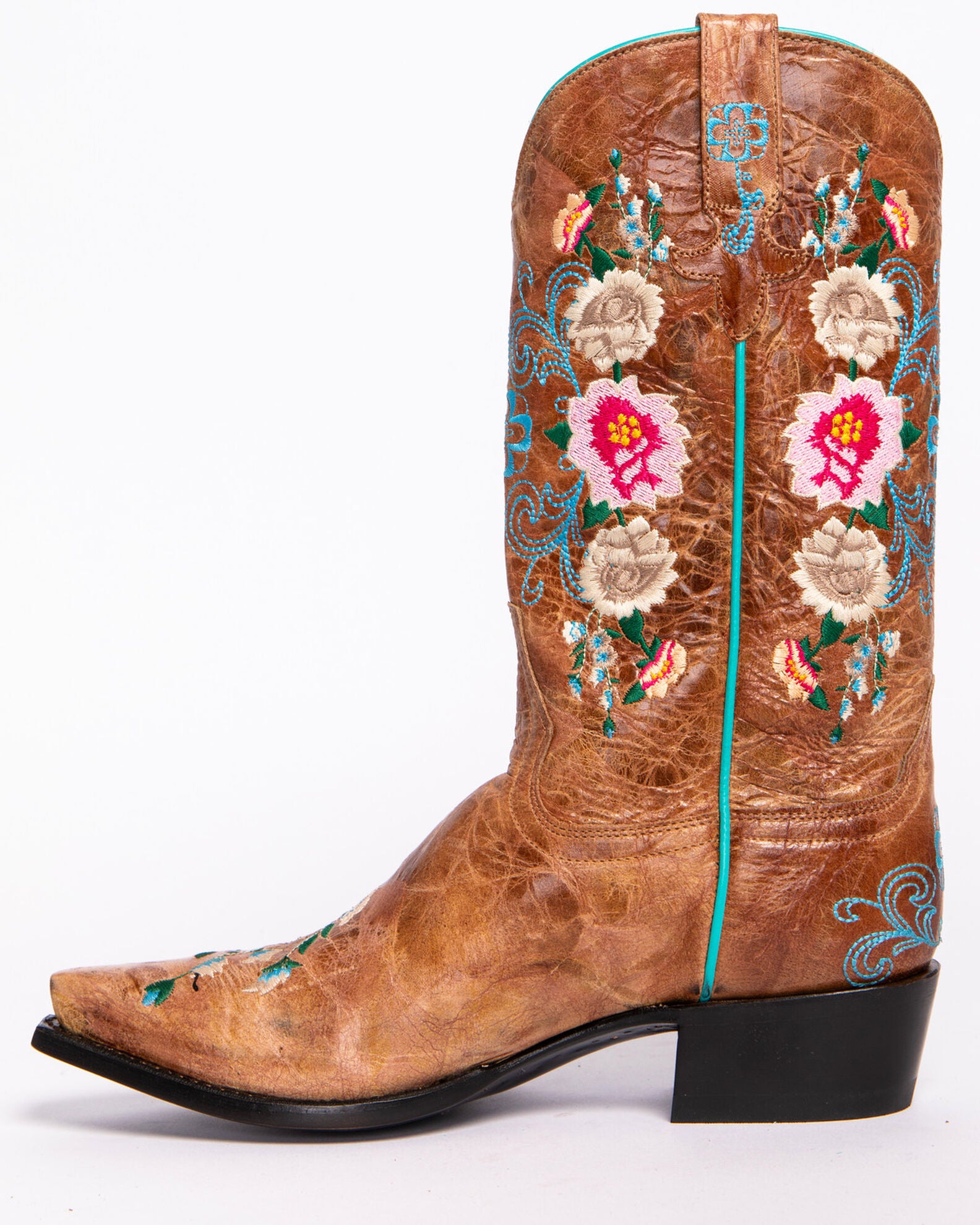 Product Name Macie Bean Women's Rose Garden Western Boots Snip Toe