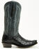 Image #2 - El Dorado Women's Camille Exotic Ostrich Tall Western Boots - Snip Toe, Black, hi-res
