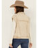 Image #4 - Revel Women's Button-Down Denim Vest, Tan, hi-res