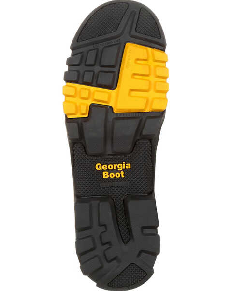 Georgia Boot Men's Amplitude Waterproof Work Boots - Round Toe , Brown, hi-res