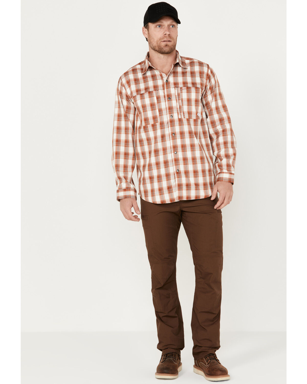 Image #1 - Dickies Men's Nylon Ripstop Work Pants, Brown, hi-res