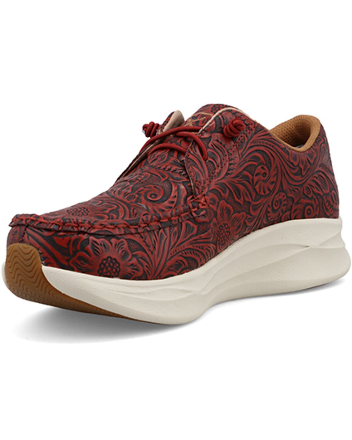Image #3 - Twisted X Women's Feather X&trade; Casual Shoes - Moc Toe, Red, hi-res