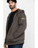 Image #5 - Ariat Men's Rebar Cold Weather Reversible Work Hoodie, Bark, hi-res